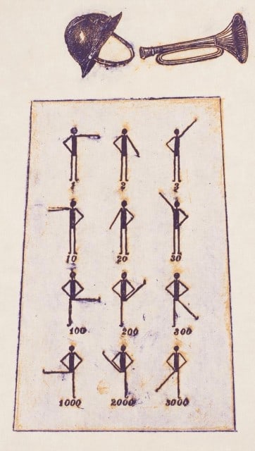 Max Ernst, Composition (Spies/Leppien 218), La Ballade du Soldat, Limited Edition Lithograph: Lithograph on vélin d'Arches paper. Paper size: 21.875 x 15 inches. Excellent condition. Unsigned and unnumbered, as issued. Notes: From the folio, La Ballade du Soldat, 34 Lithographies Original