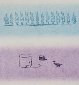 Max Ernst, Composition (Spies/Leppien 218), La Ballade du Soldat, Limited Edition Lithograph