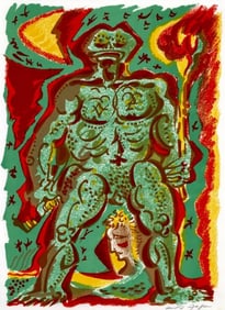 André Masson, Composition, Variations sur l'imaginaire, Limited Edition Lithograph