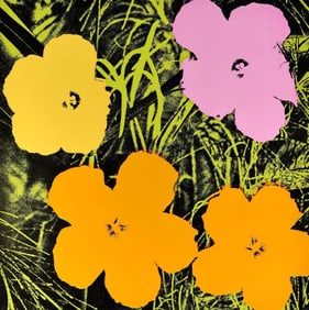 Andy Warhol, Flowers, nº67, Official Edition, Sunday B. Morning, Silkscreen
