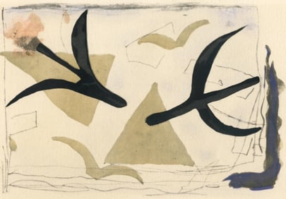 Georges Braque, Etude (oiseaux), Georges Braque le solitaire, XXe siècle, Limited Edition