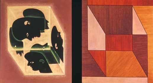 Victor Vasarely, Composition, Graphismes III, Limited Edition Héliogravure