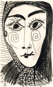 Pablo Picasso, Composition, Le Goût du Bonheur (Cramer 148; Bloch 2013), Limited Edition Mixed