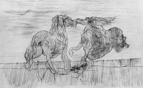 Max Ernst, Composition (Spies/Leppien 222), Histoire Naturelle, Limited Edition Lithograph