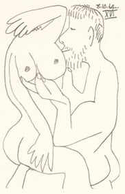 Pablo Picasso, Composition, Le Goût du Bonheur (Cramer 148; Bloch 2013), Limited Edition Mixed