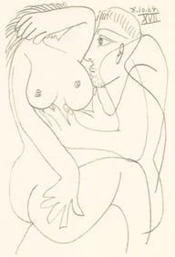 Pablo Picasso, Composition, Le Goût du Bonheur (Cramer 148; Bloch 2013), Limited Edition Mixed