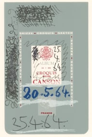Pablo Picasso, Composition, Le Goût du Bonheur (Cramer 148; Bloch 2013), Limited Edition Mixed