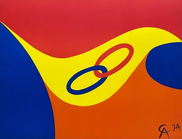 Alexander Calder, Friendship, Braniff International Airways Flying Colors Collection, Limited
