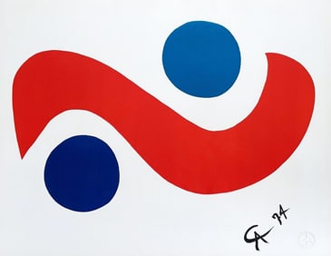 Alexander Calder, Sky Bird, Braniff International Airways Flying Colors Collection, Limited Edition