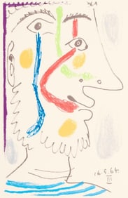 Pablo Picasso, Composition, Le Goût du Bonheur (Cramer 148; Bloch 2013), Limited Edition Mixed
