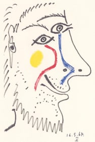 Pablo Picasso, Composition, Le Goût du Bonheur (Cramer 148; Bloch 2013), Limited Edition Mixed