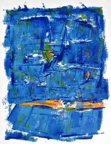 Orlando Pelayo, Composition, Œuvres complètes d'Albert Camus, Limited Edition Lithograph