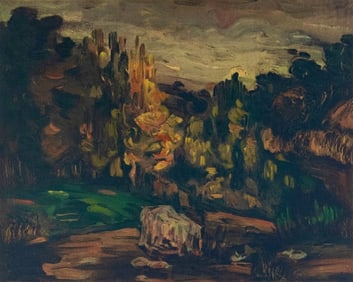 Paul Cézanne, Paysage à Aix, Les Réalistes Lyriques, Collection Pierre Lévy,