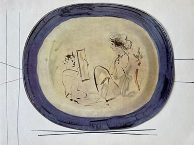 Pablo Picasso, étude pour la céramique, Céramiques de Picasso (Orozco 105), Limited