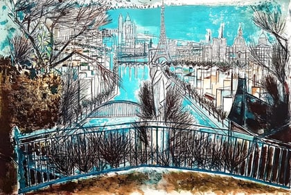 Édouard-Georges Mac-Avoy, Panorama de Paris, Au Temps de Paris Seine, Limited Edition