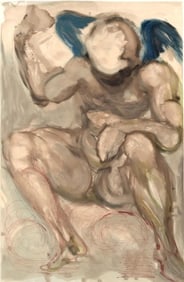 Salvador Dali, The Angel of Mercy (Michler/Löpsinger 1039-1138; Field 189-200), La Divine