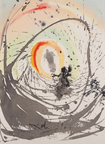 Salvador Dali, Composition (Michler/Löpsinger 1600; Field 69-3), Biblia Sacra, Limited Edition