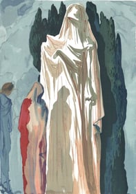 Salvador Dali, Farinata (Michler/Löpsinger 1039-1138; Field 189-200), La Divine Comédie,