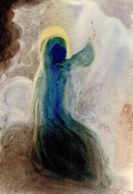 Salvador Dali, Composition (Michler/Löpsinger 1600; Field 69-3), Biblia Sacra, Limited Edition