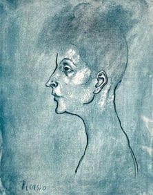 Pablo Picasso, Mother and Child (Orozco 95), Picasso: Fifteen Drawings, Limited Edition Lithograph