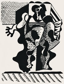 Pablo Picasso, Composition (Monod 10485), Hélène chez Archive de Illustrations de Pablo