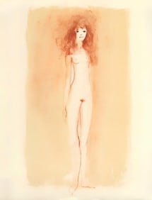 Léonor Fini, Composition, Parallèlement, Limited Edition Lithograph