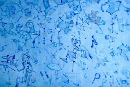 Mark Tobey, Composition, Mark Tobey, Peintres d'aujourd'hui, Limited Edition Lithograph