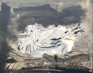 Pablo Picasso, Composition (Cramer 88), Dans l'Atelier de Picasso, Limited Edition Lithograph