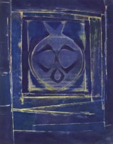 Max Ernst, Vase bleue, XXe siècle, Limited Edition Lithograph