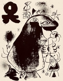 Joan Miró, Composition, The Prints of Joan Miro, Limited Edition Etching
