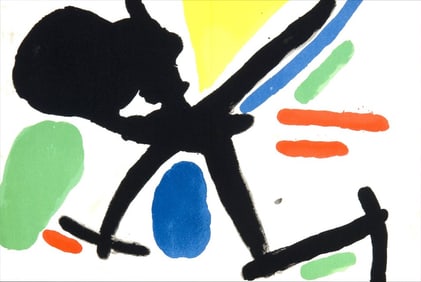 Joan Miró, Composition (Mourlot 872-881; Cramer 164), El tapís de Tarragona, Limited