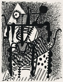 Pablo Picasso, Composition (Monod 10485), Hélène chez Archive de Illustrations de Pablo