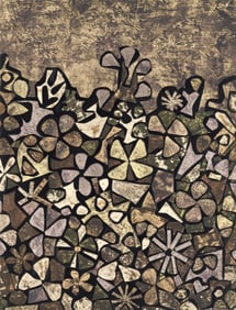Jean Dubuffet, Jardin de quitte vite, XXe siècle, Limited Edition Lithograph