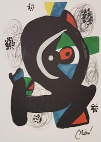 Joan Miró, Composition (Mourlot 1212-1225; Cramer 248), La mélodie acide, Limited Edition