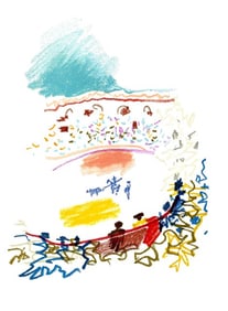 Pablo Picasso, Composition, Chant funèbre pour Ignacio Sanchez Mejías, Limited Edition