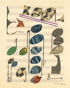 Alberto Magnelli, Composition, XXe siècle, Limited Edition Lithograph