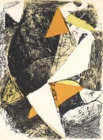 Marino Marini, Cheval et cavalier, XXe siècle, Limited Edition Lithograph