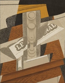 Juan Gris, La Pipe (Kahnweiler 1969), Au Soleil du Plafond, Limited Edition Lithograph