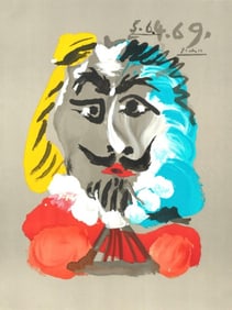 Pablo Picasso, Composition (Orozco 207-261), Vingt-Neuf Portraits Imaginaires, Limited Edition