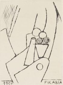 Francis Picabia, Composition, Du cubisme, Limited Edition Etching