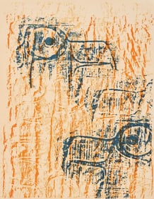 Max Ernst, Têtes d'Aigles (Spies/Leppien 88A), XXe siècle, Limited Edition Lithograph