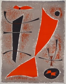Gustave Singier, Composition, XXe siècle, Limited Edition Lithograph