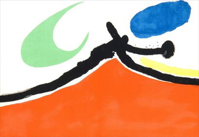 Joan Miró, Composition (Mourlot 872-881; Cramer 164), El tapís de Tarragona, Limited