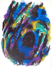 Alfred Manessier, Composition, XXe siècle, Limited Edition Lithograph