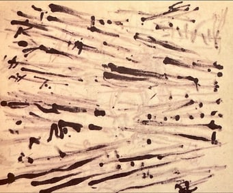 Jackson Pollock, Composition, Jackson Pollock, The Last Sketchbook, Limited Edition Lithograph