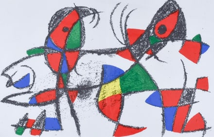 Joan Miró, Composition, (Cramer 198; Mourlot 1046), Joan Miró Lithographs, Limited Edition