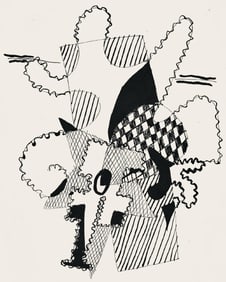 Pablo Picasso, Composition (Monod 10485), Hélène chez Archive de Illustrations de Pablo