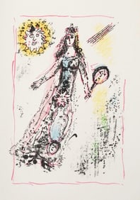 Marc Chagall, Composition (Mourlot 668-677), La Féerie et Le Royaume, Limited Edition