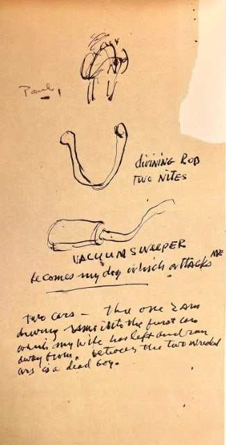 Jackson Pollock, Composition, Jackson Pollock, The Last Sketchbook, Limited Edition Lithograph: Lithograph on vélin Mohawk paper. Inscription: unsigned and unnumbered, as issued. Paper Size: 5 x 12 inches. Excellent condition. Notes: From the album, Jackson Pollock, The Last Sketchbook, 198