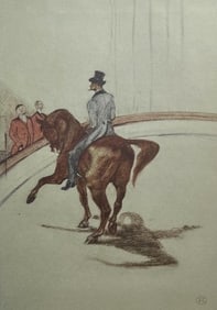 Henri de Toulouse-Lautrec, Haute École-The Spanish Walk, Henri de Toulouse-Lautrec, At the